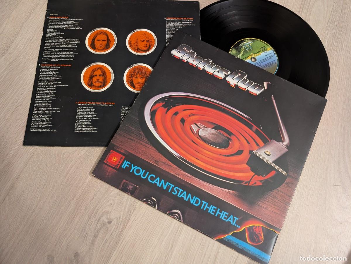 Discos de vinilo: STATUS QUO - IF YOU CANT&acute;T STAND THE HEAT ..LP ..1&ordf; EDICION 1978 9102-027 GATEFOLD MADE IN ENGLAND