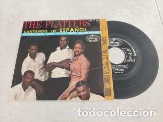 Discos de vinilo: Los Platters en castellano ep .raro- - Foto 1