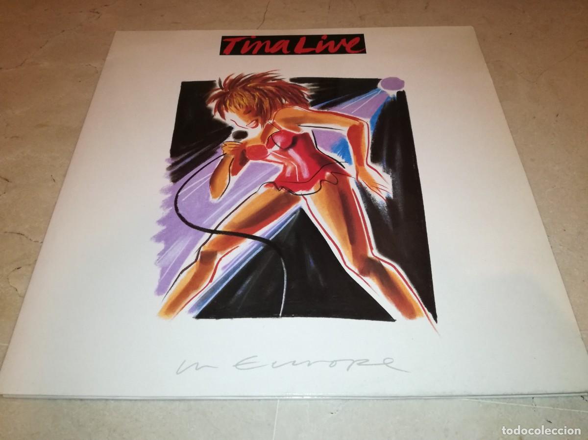 Discos de vinilo: TINA TURNER-LIVE IN EUROPE-DOBLE LP CON LIBRETO-ORIGINAL ESPA&Ntilde;OL 1988-EN MUY BUEN ESTADO