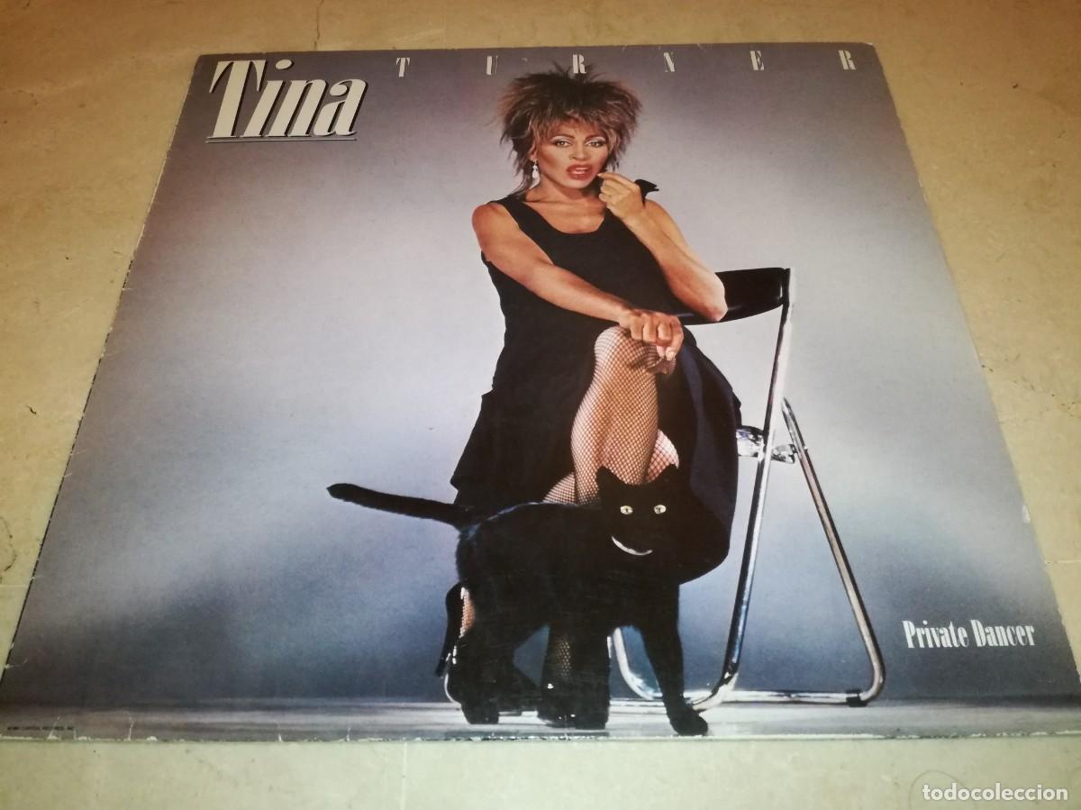 Discos de vinilo: TINA TURNER-PRIVATE DANCER-CONTIENE ENCARTE-ORIGINAL 1984