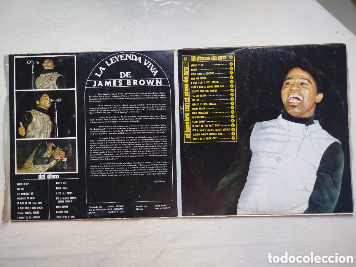 Discos de vinilo: James Brown 2xLPs 1968 - Foto 3
