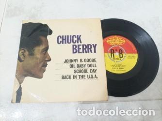 Discos de vinilo: Chuck Berry ep Johnny B. Goode - Foto 1
