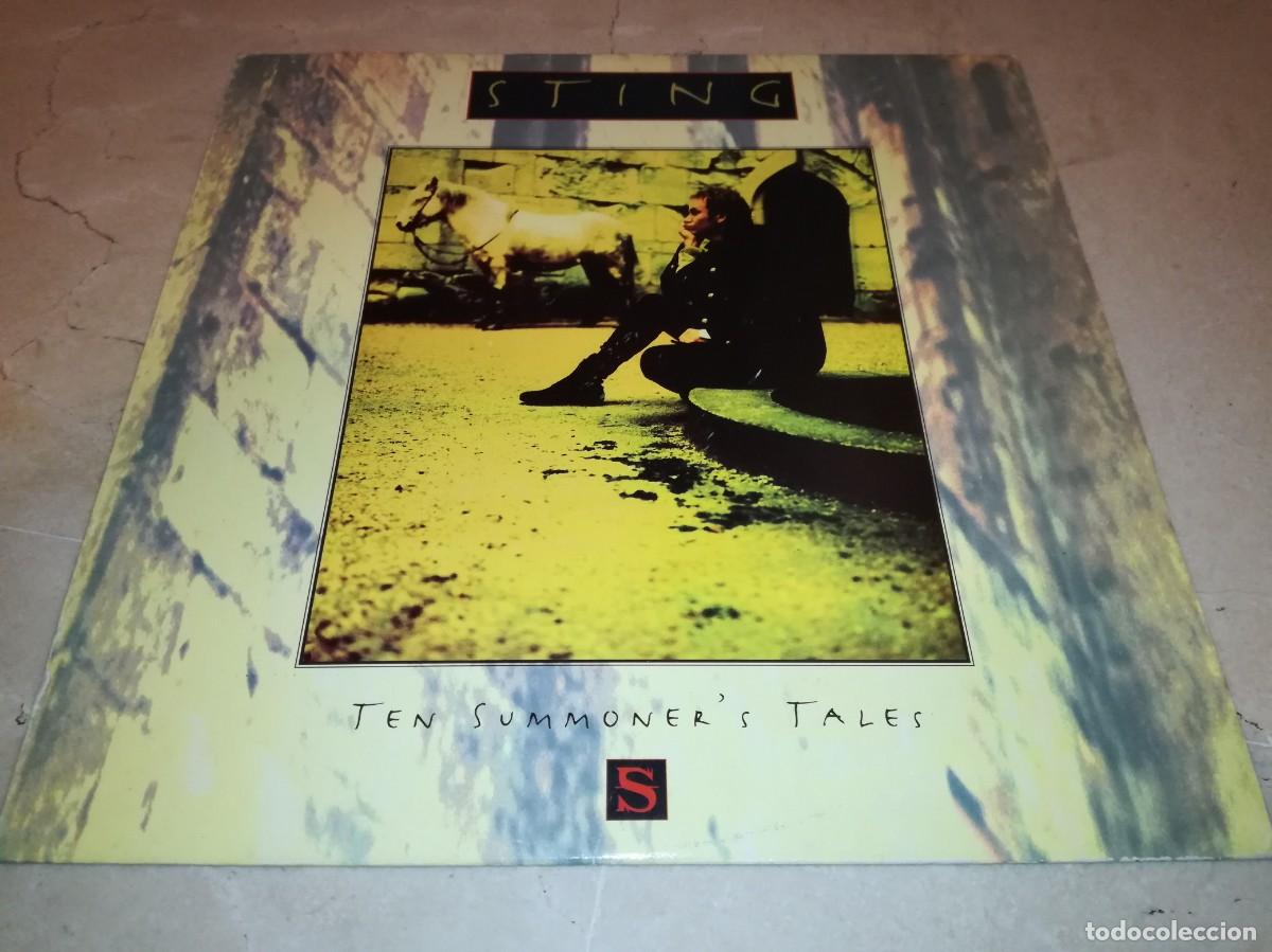 Discos de vinilo: STING-TEN SUMMONER'S TALES-CONTIENE ENCARTE-ORIGINAL ESPA&Ntilde;OL 1993