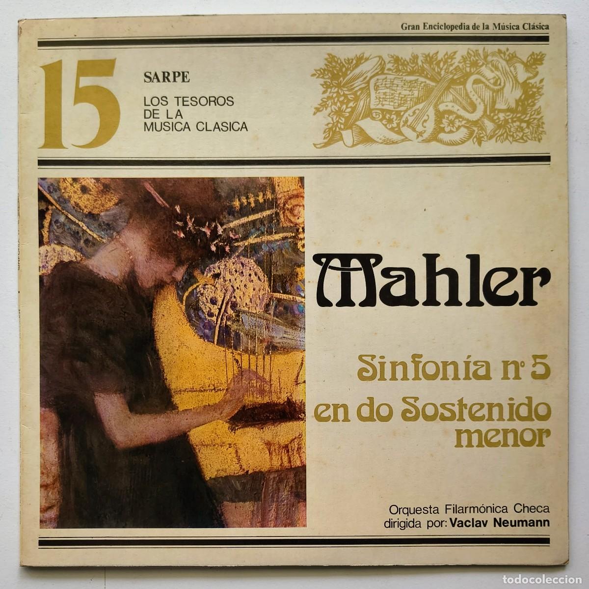 Discos de vinilo: Mahler - Los Tesoros de la musica clasica - 15