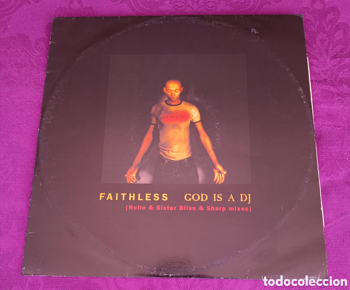 Discos de vinilo: FAITHLESS - GOD IS A DJ ( ROLLO& SISTER BLISS & SHARP MIXES)