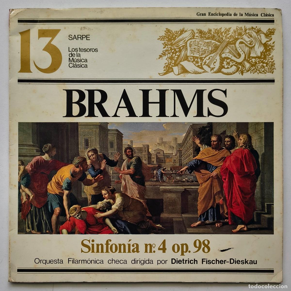 Discos de vinilo: Brahms - Los Tesoros de la musica clasica - 13