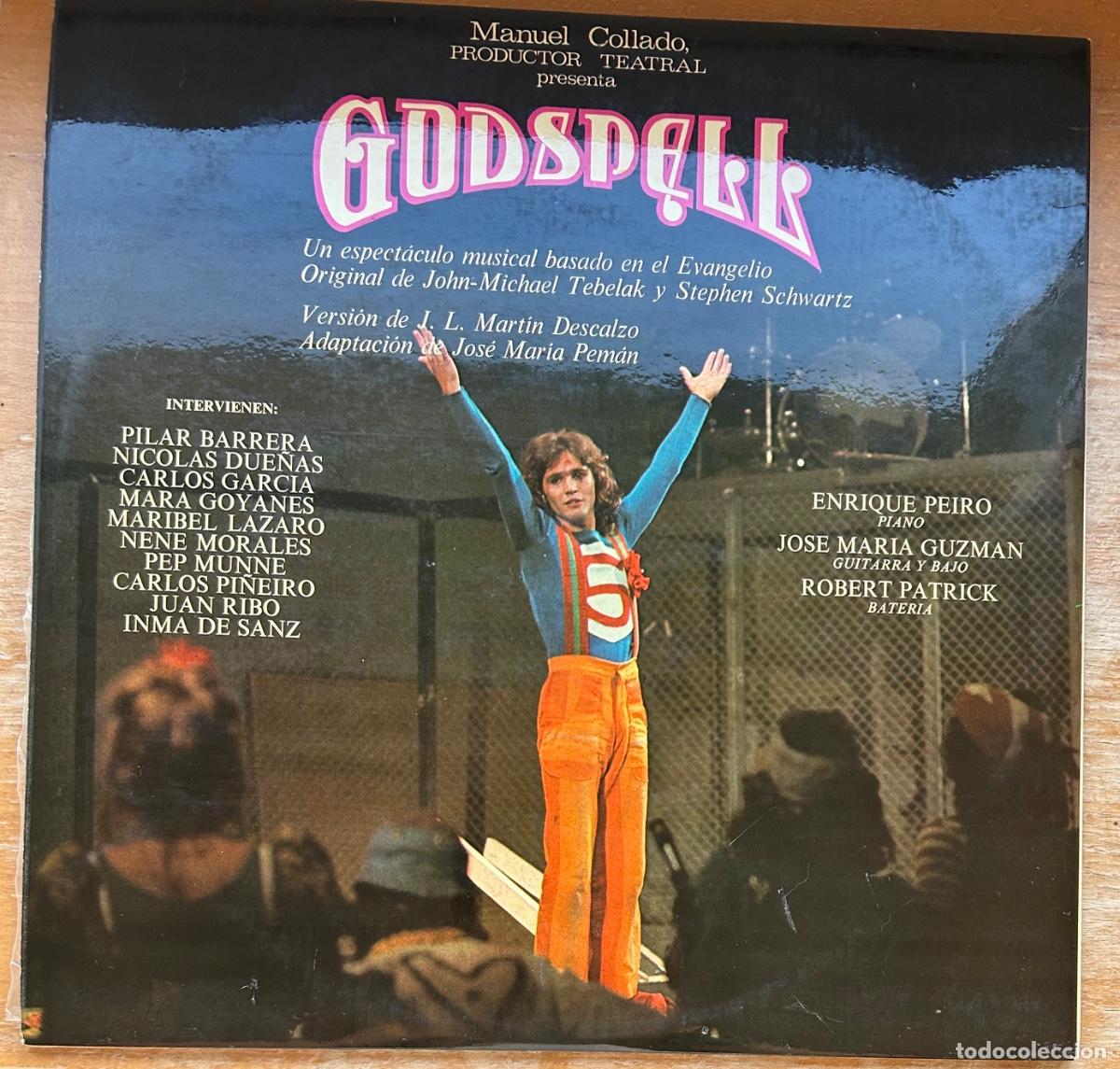 Discos de vinilo: Godspell - Versi&oacute;n original en castellano / 1975 - Foto 3