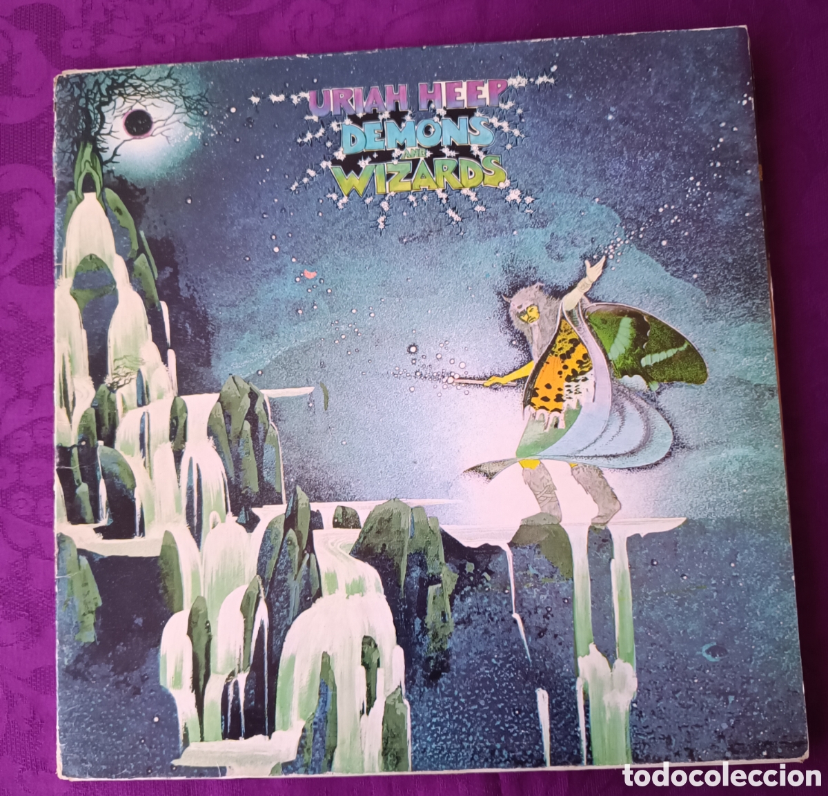 Discos de vinilo: URIAH HEEP - DEMONS AND WIZARDS 1972 SPAIN