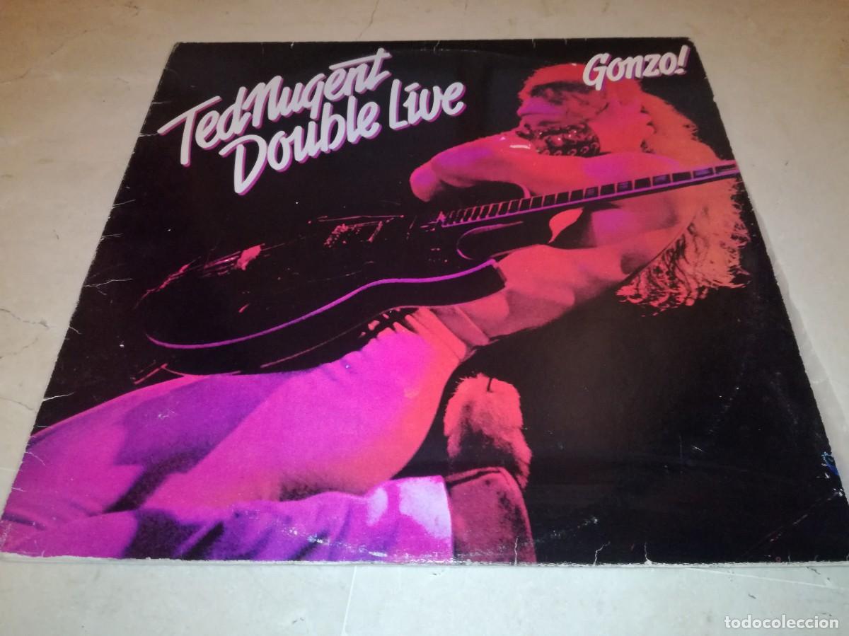 Discos de vinilo: TED NUGENT-DOUBLE LIVE GONZO-DOBLE LP-ORIGINAL ESPA&Ntilde;OL 1978-VINILOS EN EXCELENTE ESTADO