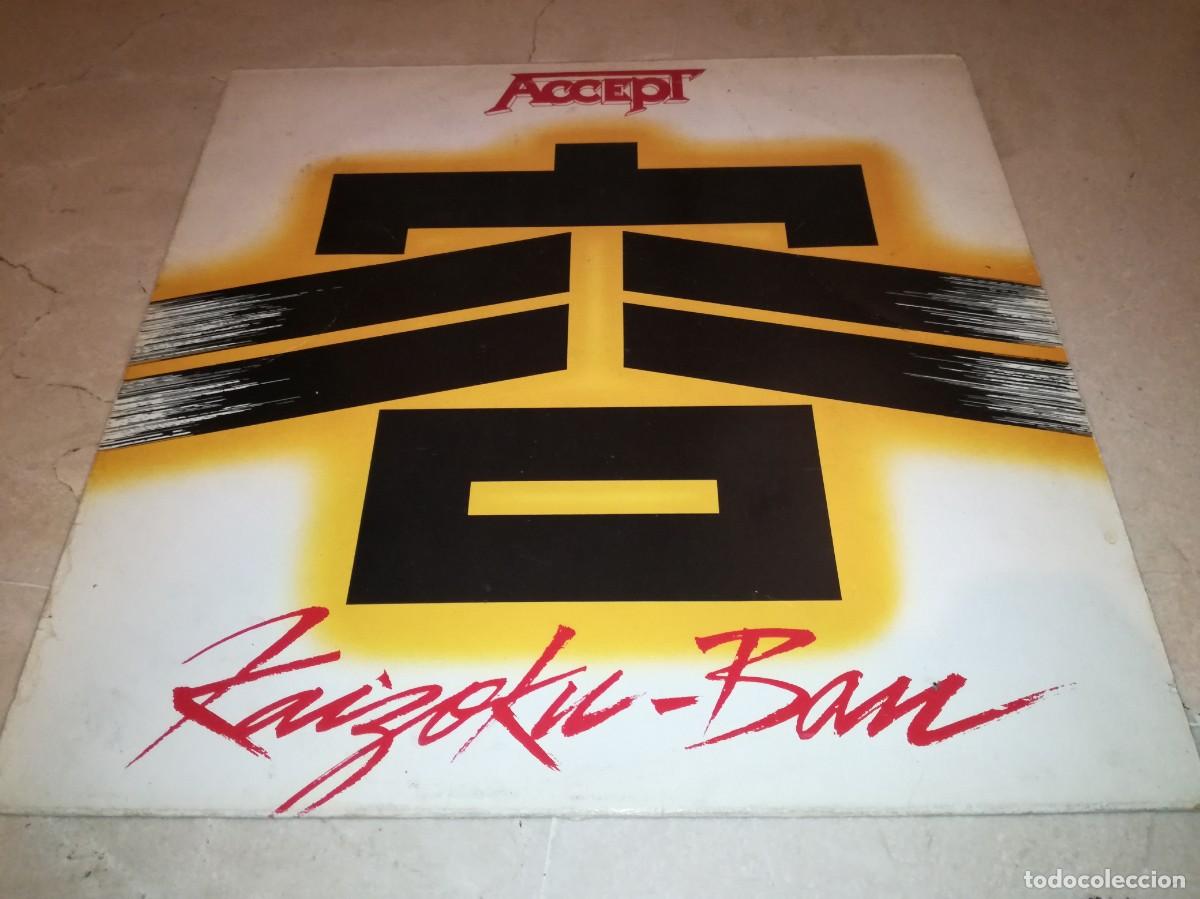 Discos de vinilo: ACCEPT-KAIZOKU-BAN-ORIGINAL ESPA&Ntilde;OL 1985-VINILO EN BUEN ESTADO