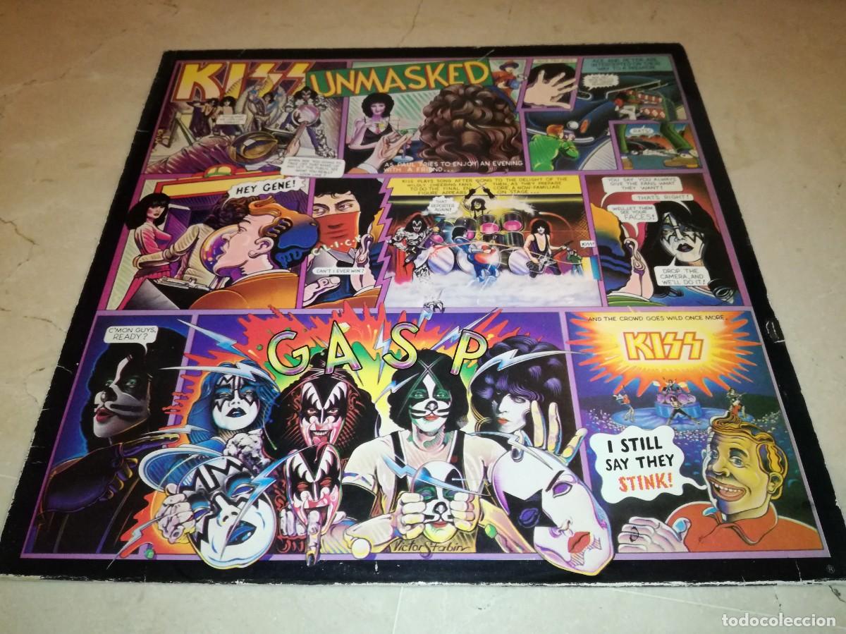 Discos de vinilo: KISS-UNMASKED-ORIGINAL ESPA&Ntilde;OL 1980