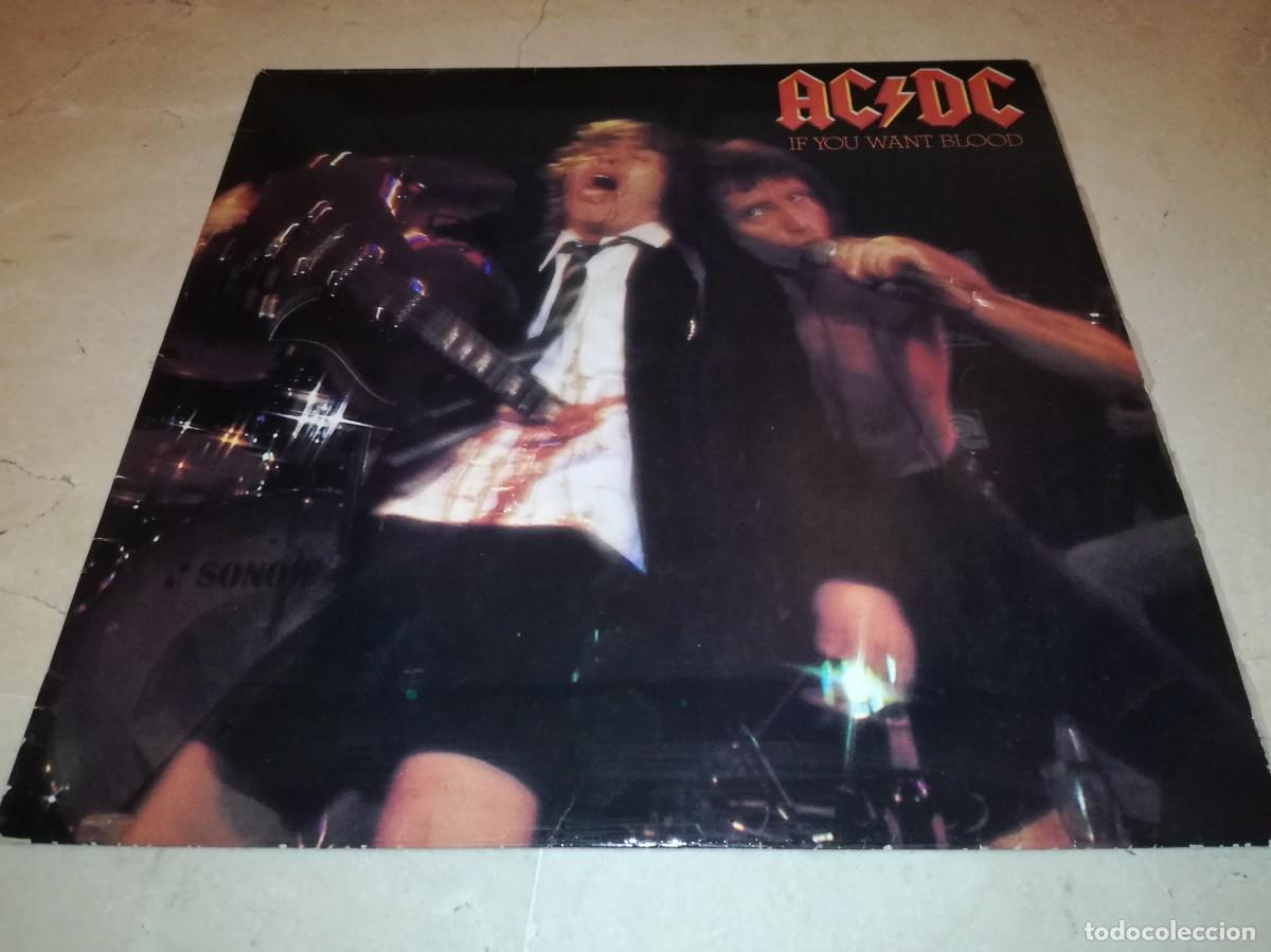 Discos de vinilo: AC/DC-IF YOU WANT BLOOD-ORIGINAL ESPA&Ntilde;OL 1979-VINILO EN EXCELENTE ESTADO