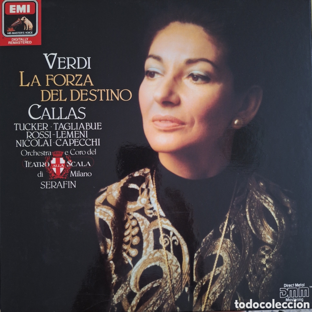Discos de vinilo: Caja La forza del destino. Verdi. Callas. Dtor: Serafin