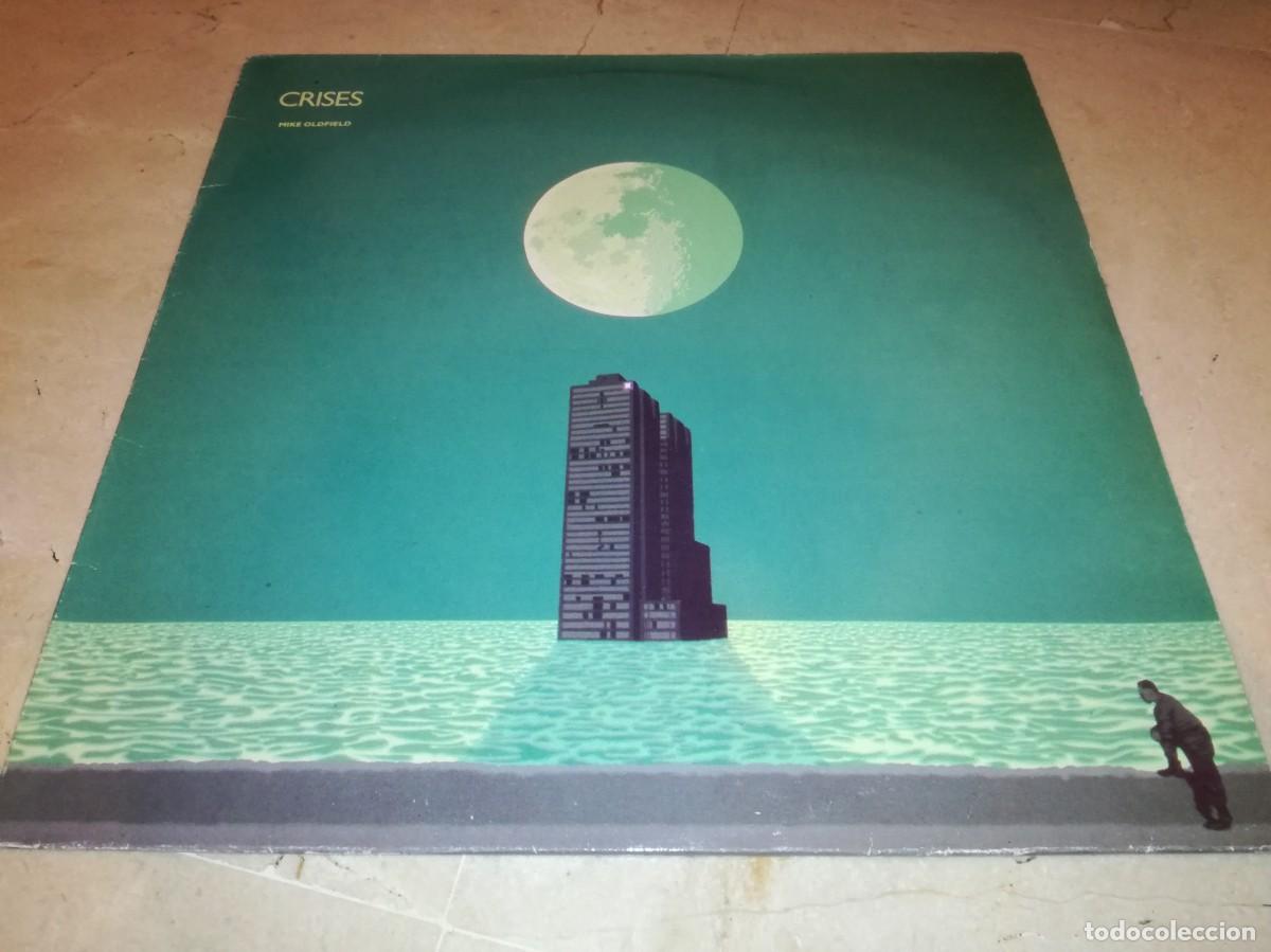 Discos de vinilo: MIKE OLDFIELD-CRISES-EDICI&Oacute;N ESPA&Ntilde;OLA-VINILO EN MUY BUEN ESTADO