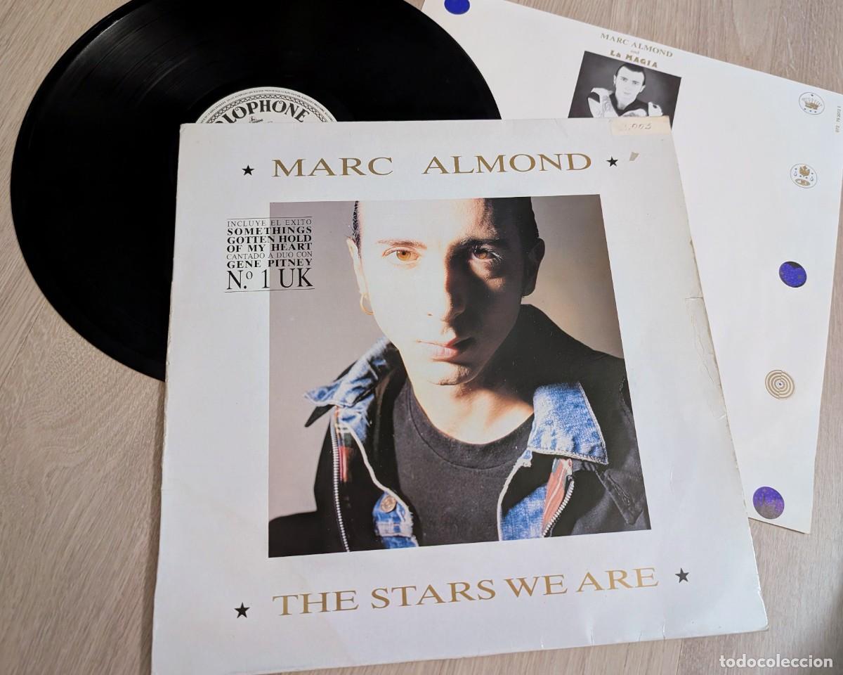 Discos de vinilo: MARC ALMOND - THE STAR WE ARE ..LP ORIGINAL CON ENCARTE CON LETRAS ..HISPAVOX - ESPA&Ntilde;OL DE 1989