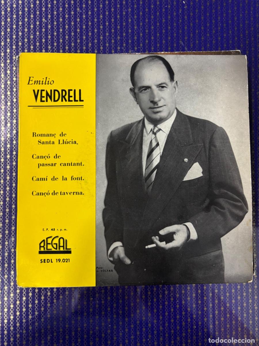 Discos de vinilo: Emilio VENDRELL Romance de Santa Luc&iacute;a - Foto 1