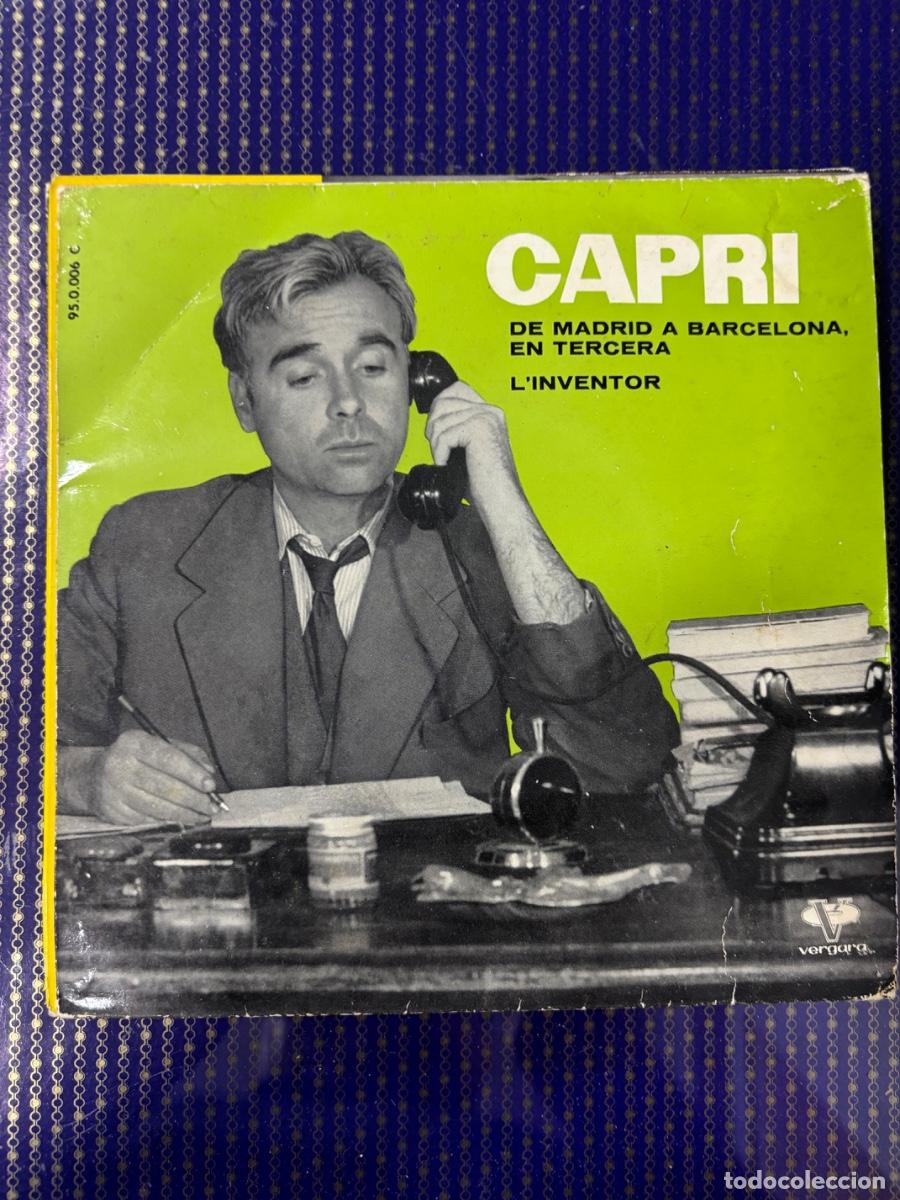 Discos de vinilo: Capri: De Madrid a Barcelona