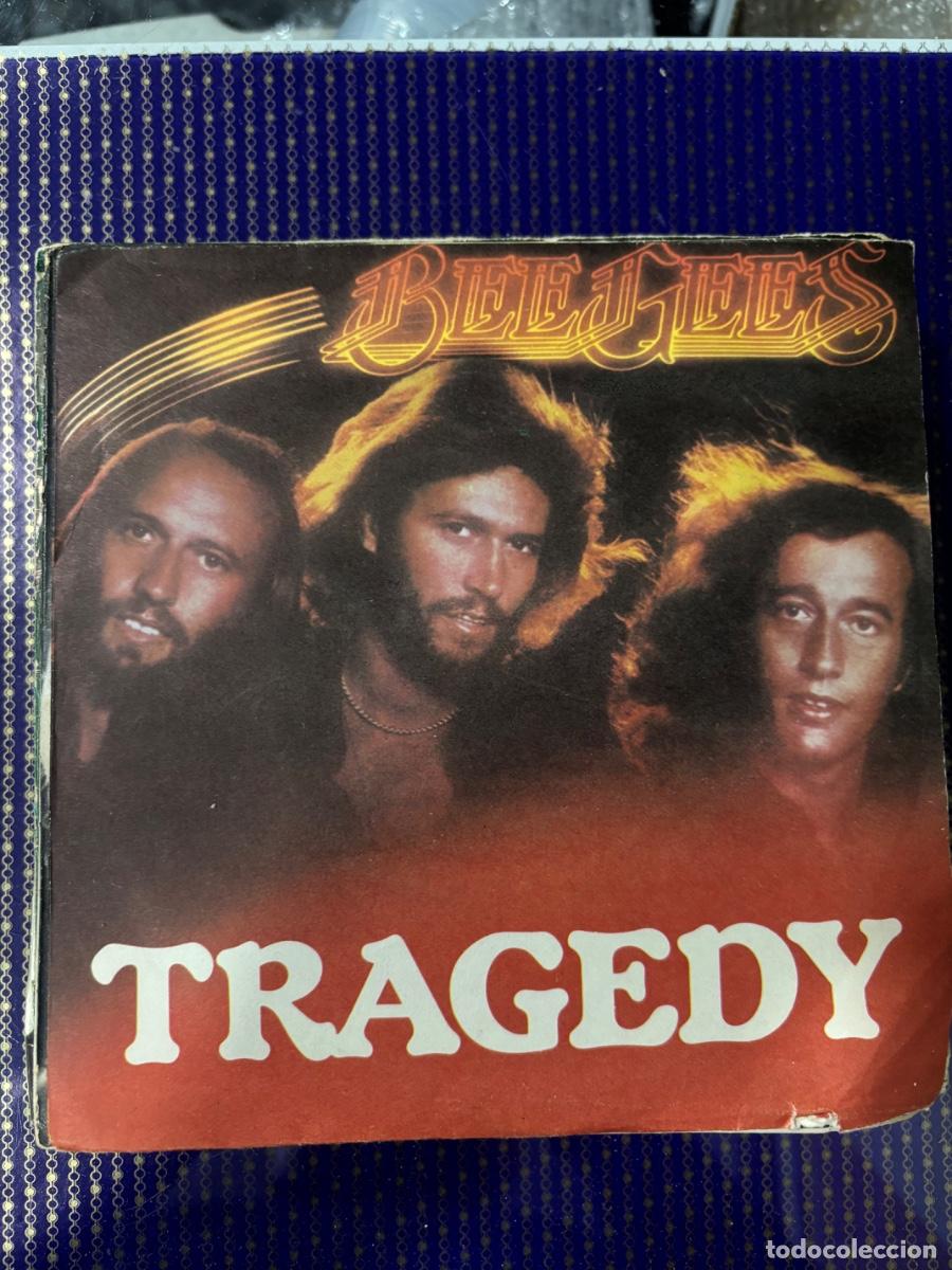 Discos de vinilo: Beegees : Tragedy (Single) - Foto 1