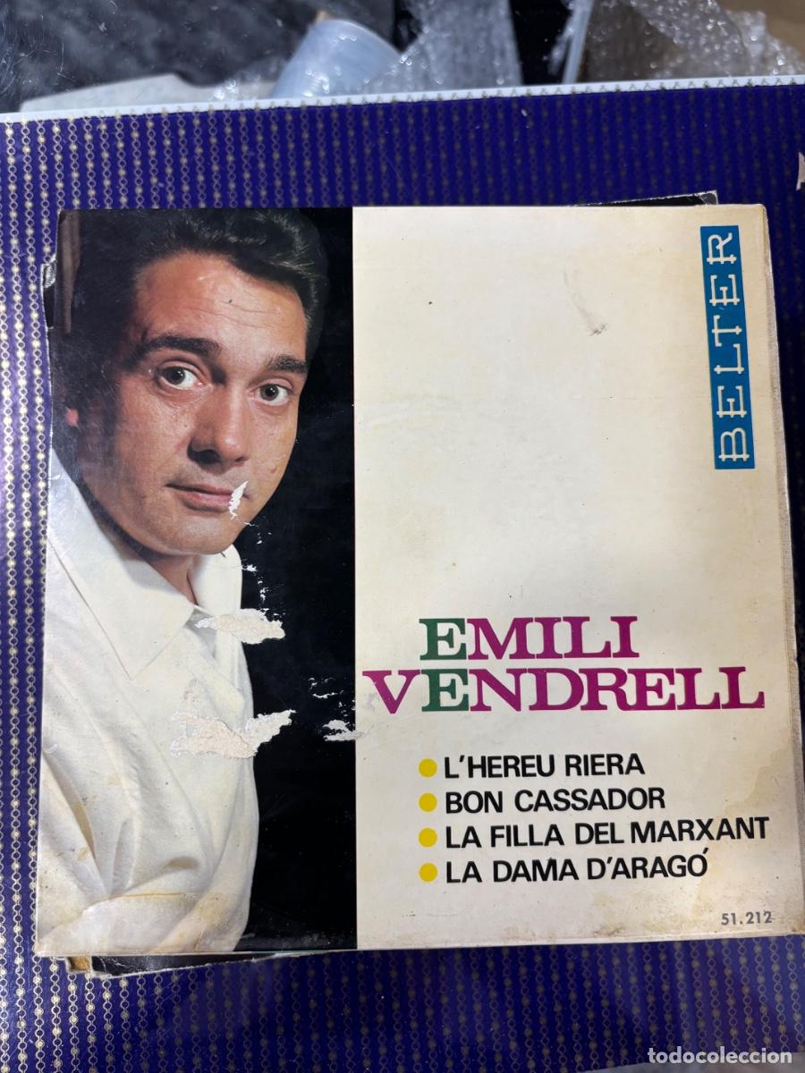 Discos de vinilo: EMILI VENDRELL - LHEREU RIERA - Foto 1