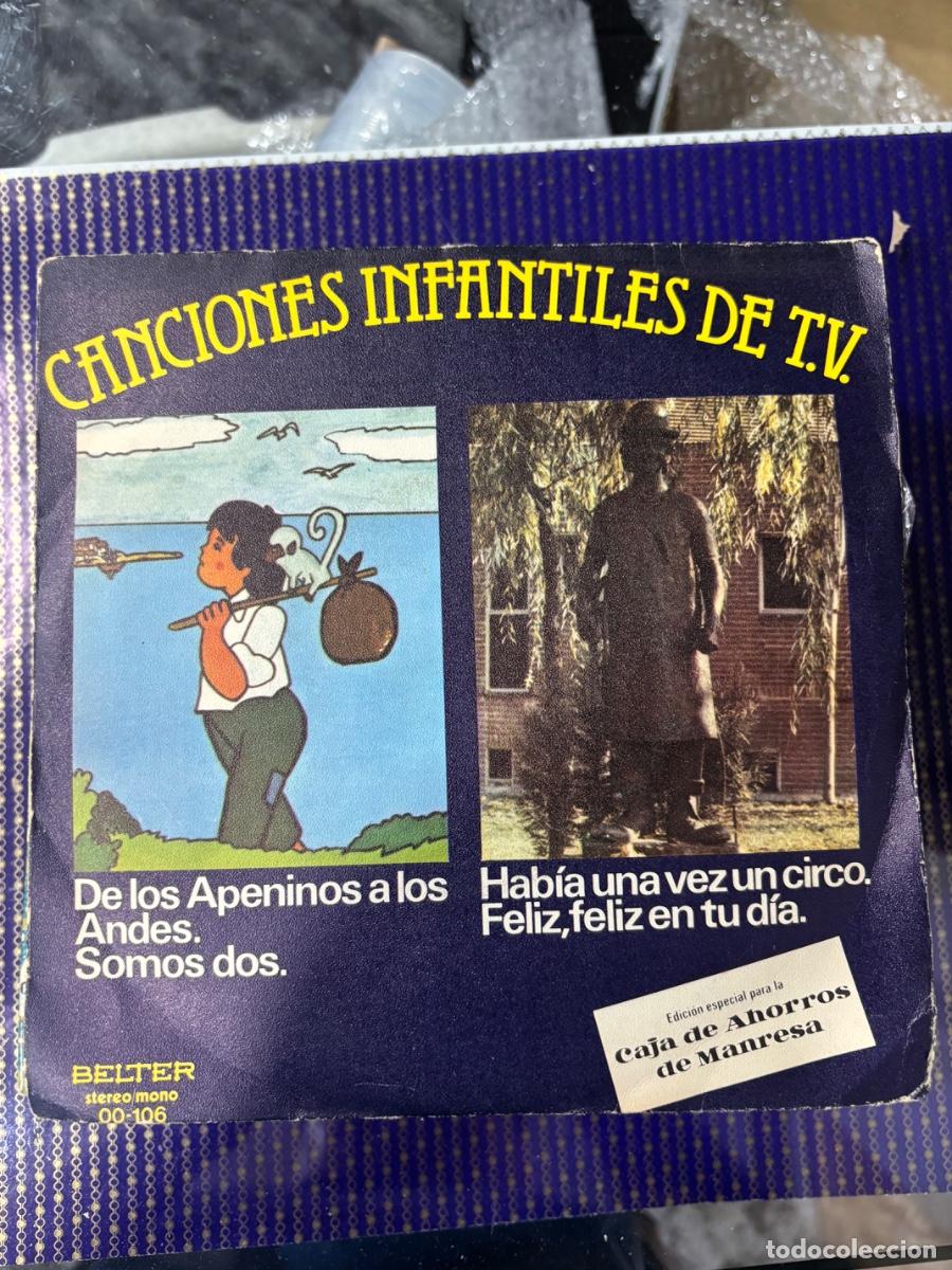Discos de vinilo: CANCIONES INFANTILES DE T.V. MARCO. LOS PAYASOS DE LA TELE