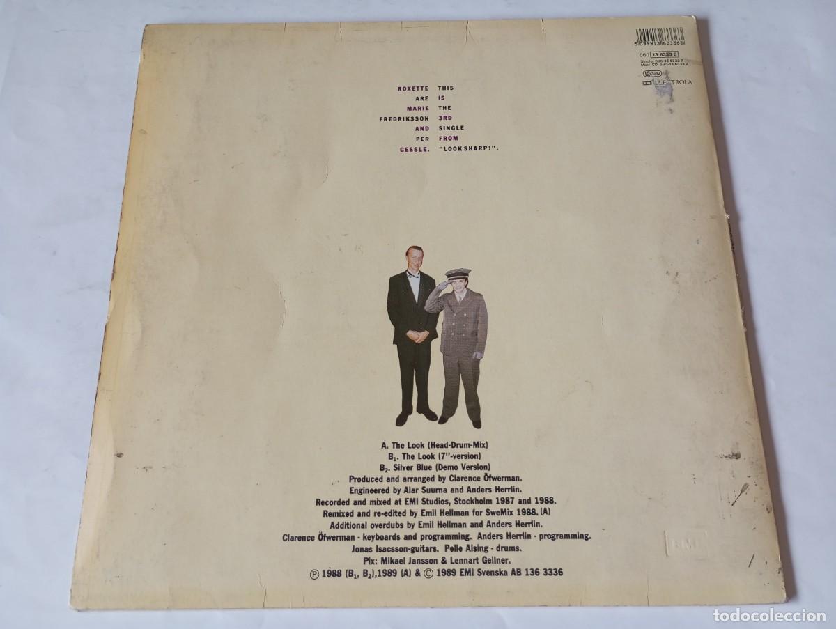 Discos de vinilo: Roxette &ndash; The Look (Head-Drum-Mix) - 1989 - Foto 2
