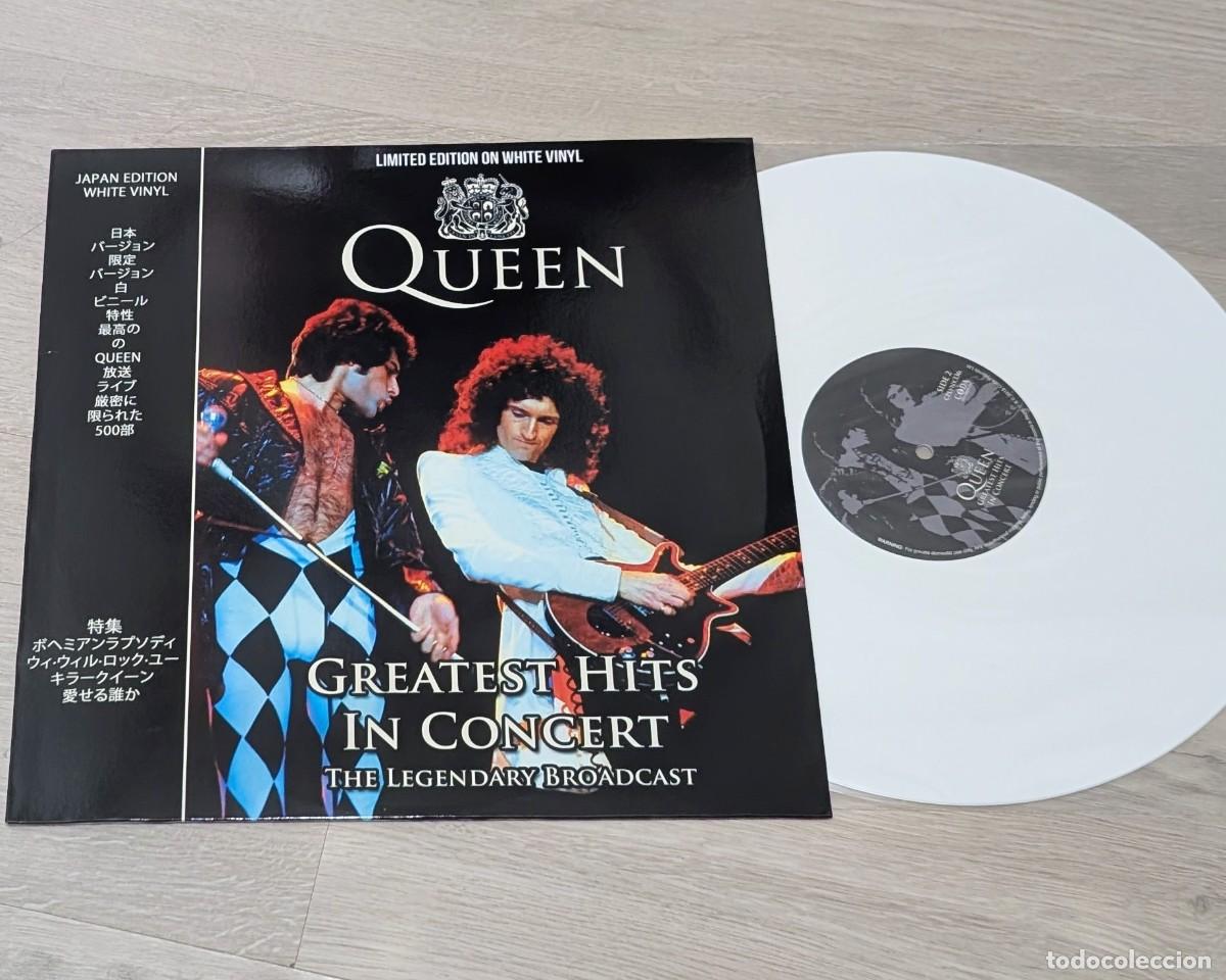 Discos de vinilo: QUEEN - GREATEST HITS IN CONCERT ..LP - EDICION JAPON . CONCIERTO TOKIO 1985 ED. 2018 - IMPORTACION