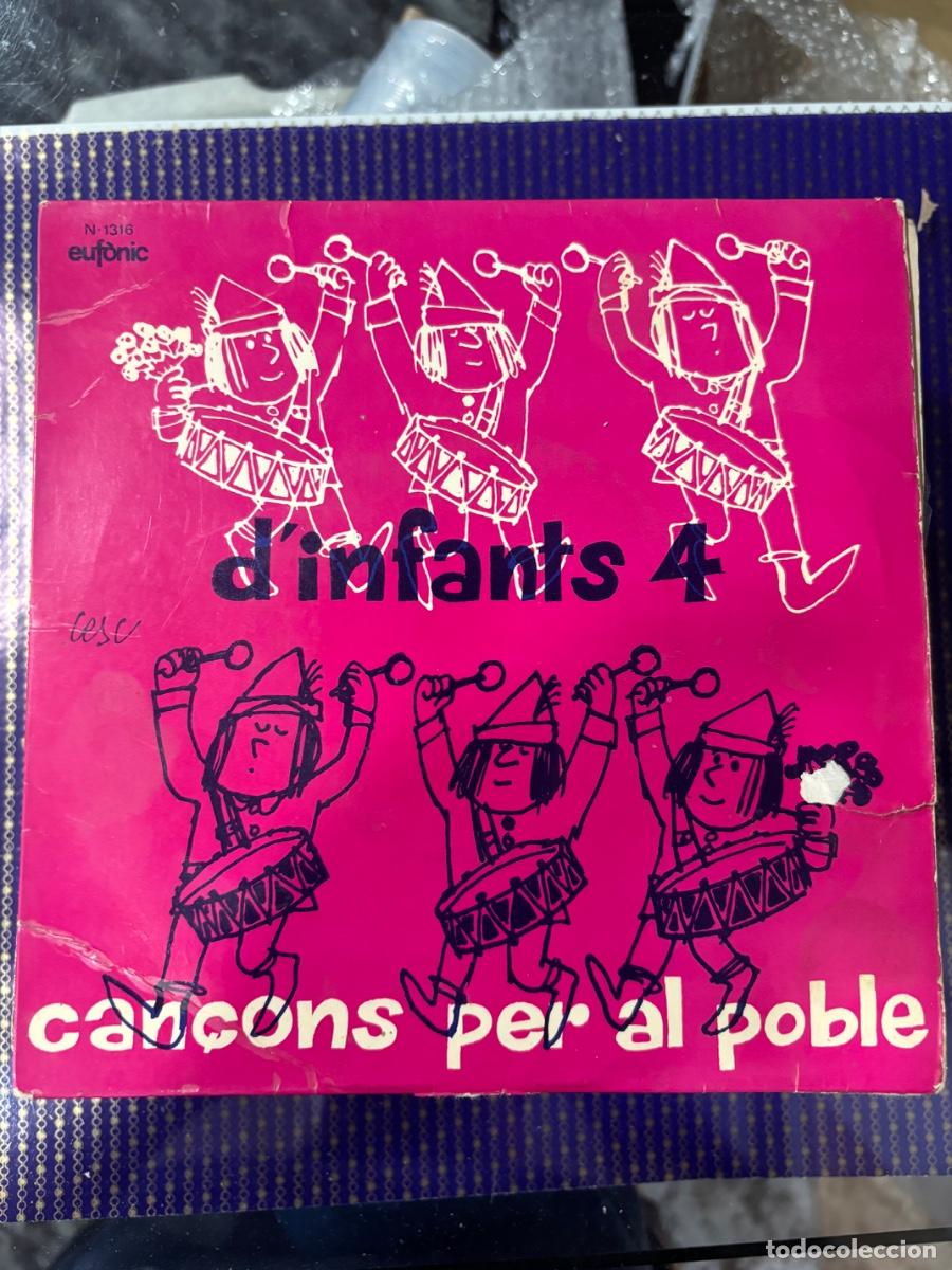 Discos de vinilo: CAN&Ccedil;ONS PER AL POBLE DINFANTS 4, - Foto 1