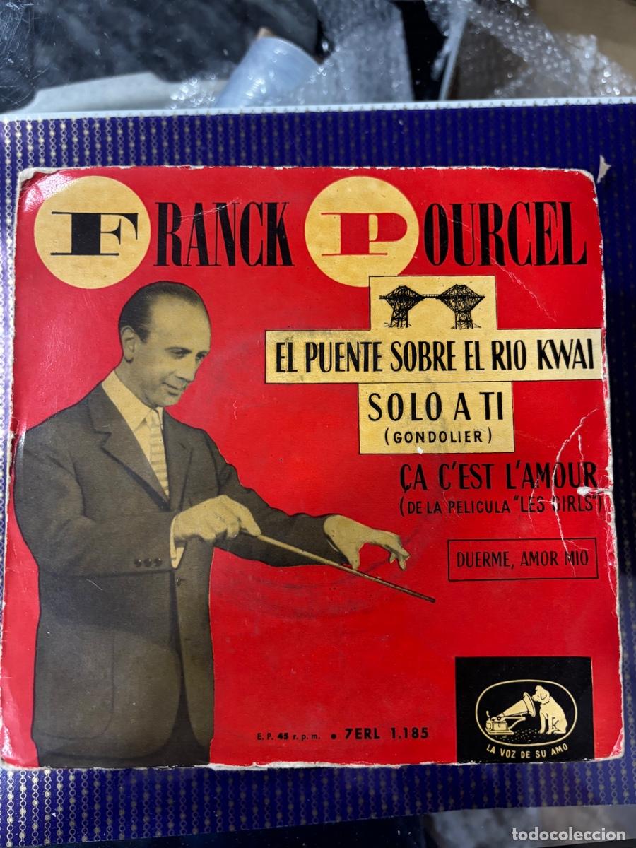 Discos de vinilo: FRANCK POURCEL &rdquo;EL PUENTE SOBRE EL RIO KWAI / SOLO A TI
