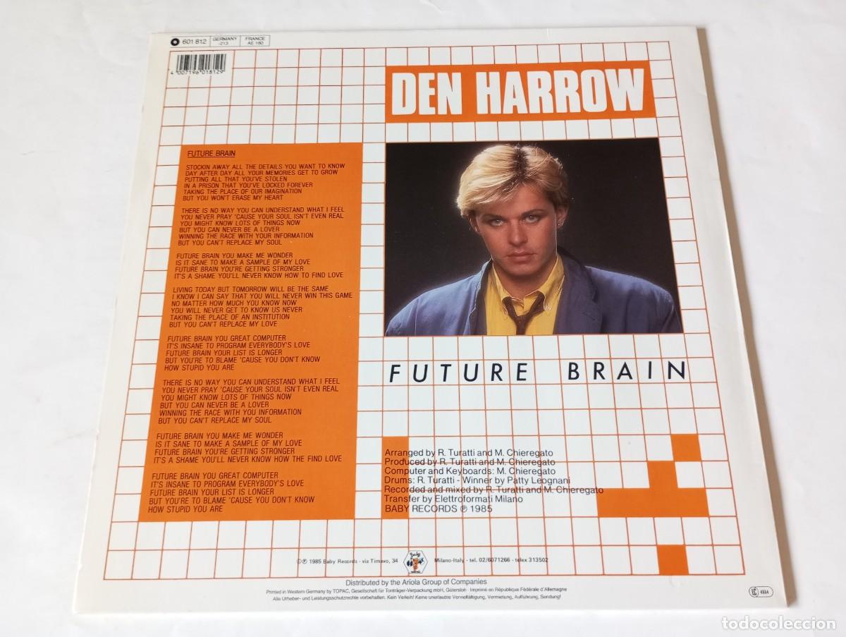 Discos de vinilo: Den Harrow &ndash; Future Brain - 1985 - Foto 2