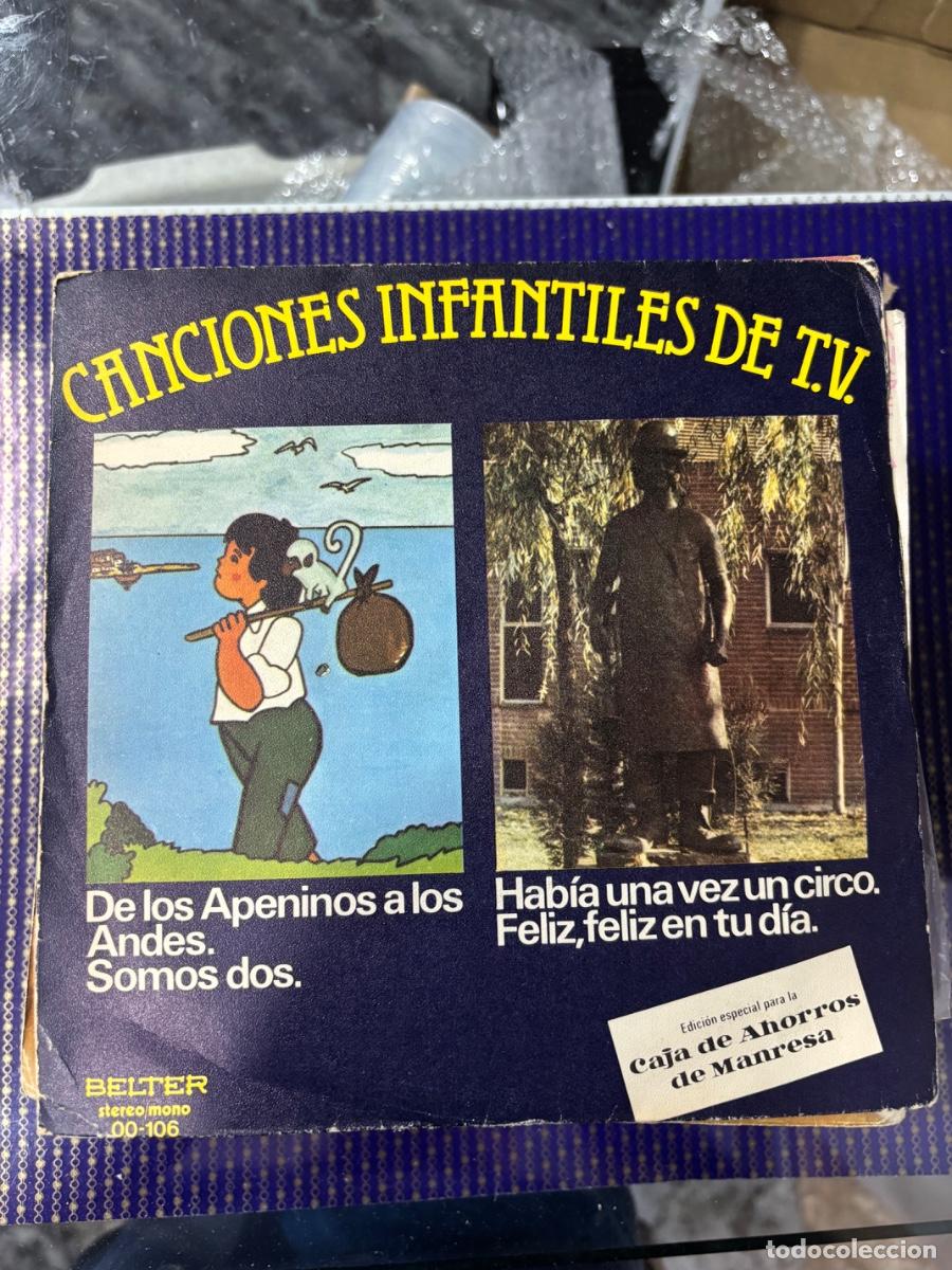 Discos de vinilo: CANCIONES INFANTILES DE T.V. MARCO. LOS PAYASOS DE LA TELE