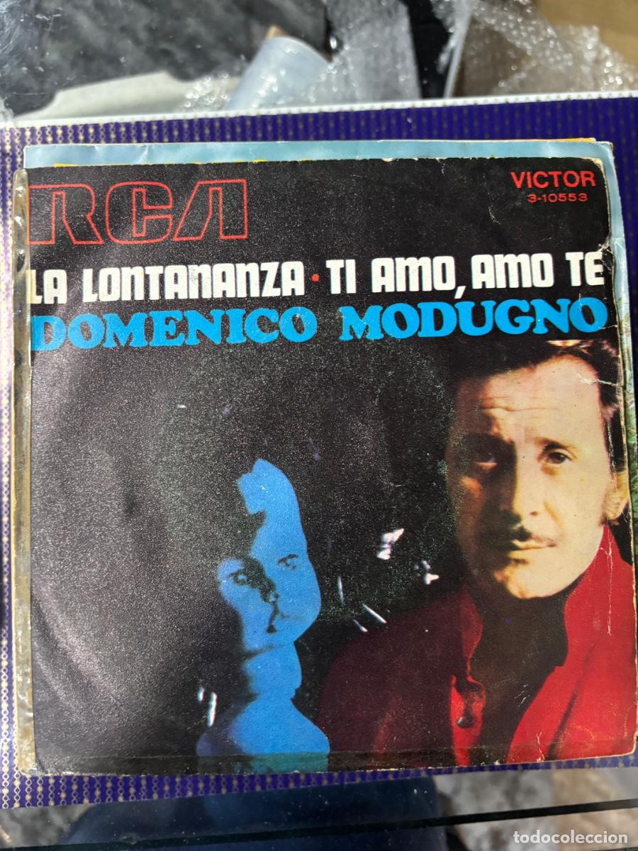 Discos de vinilo: La Lontananza / Ti Amo, Amo Te Domenico Modugno