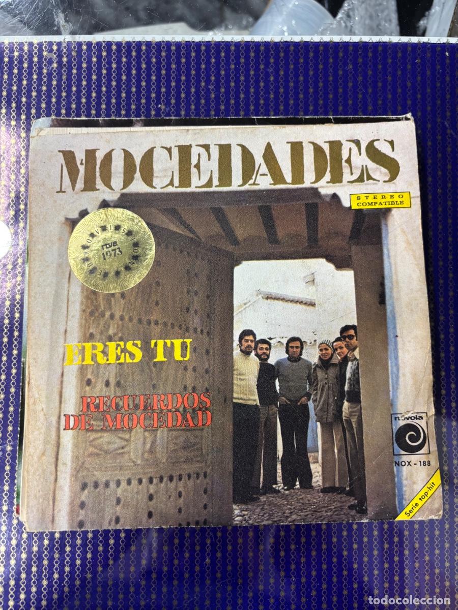 Discos de vinilo: MOCEDADES -- ERES T&Uacute; -- RECUERDOS DE MOCEDAD