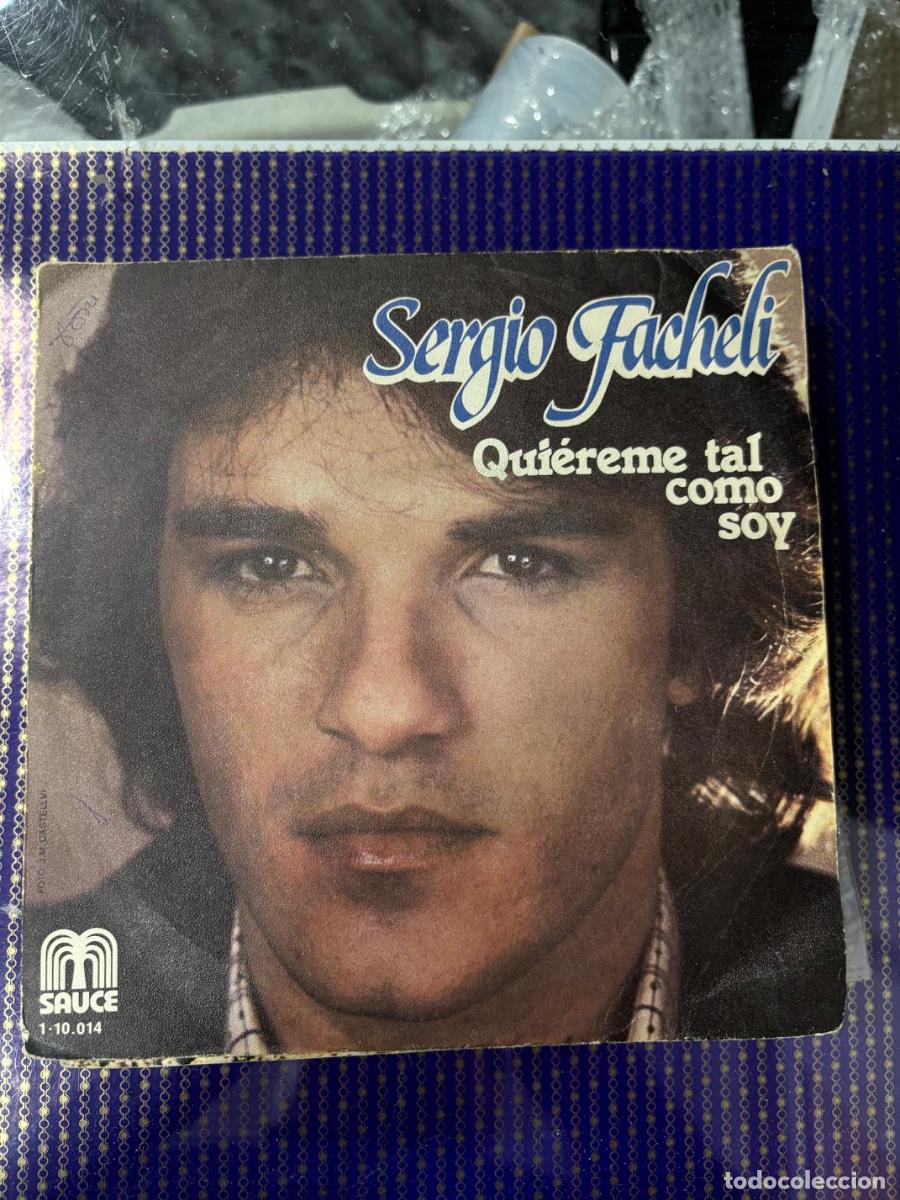 Discos de vinilo: Sergio Facheli-Quiereme tal como soy/Quiero Llevarte Conmigo
