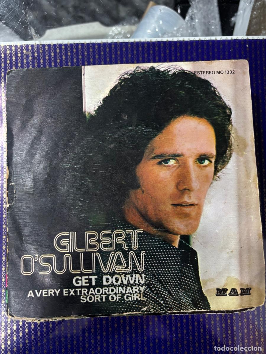 Discos de vinilo: GILBERT O'SULIVAN, GET DOWN, SPAIN, MAM,