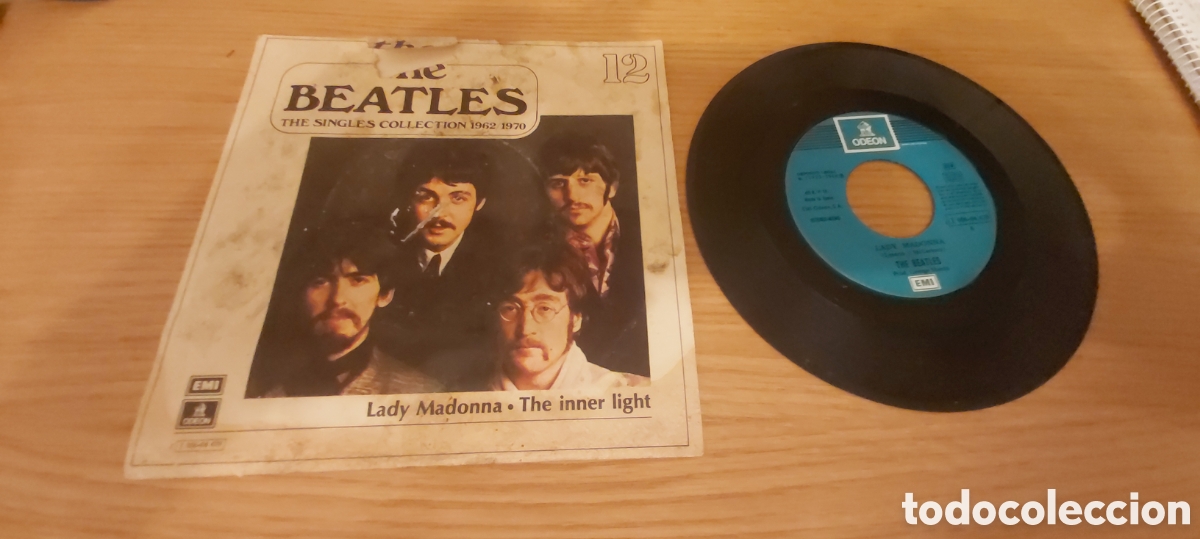 Discos de vinilo: THE BEATLES 1968. ODEON. LADY MADONNA. THE INNER LIGHT