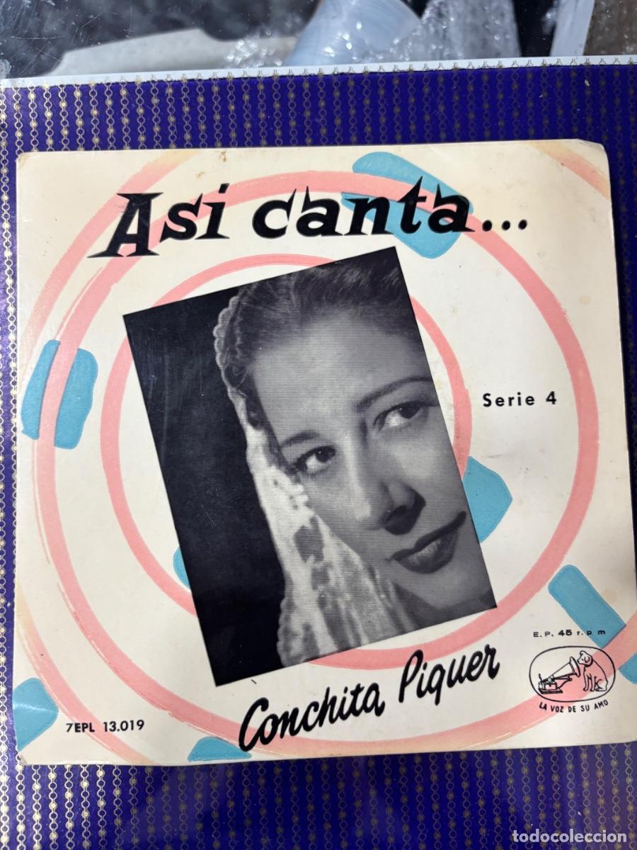Discos de vinilo: As&iacute; canta Conchita Piquer: Almudena