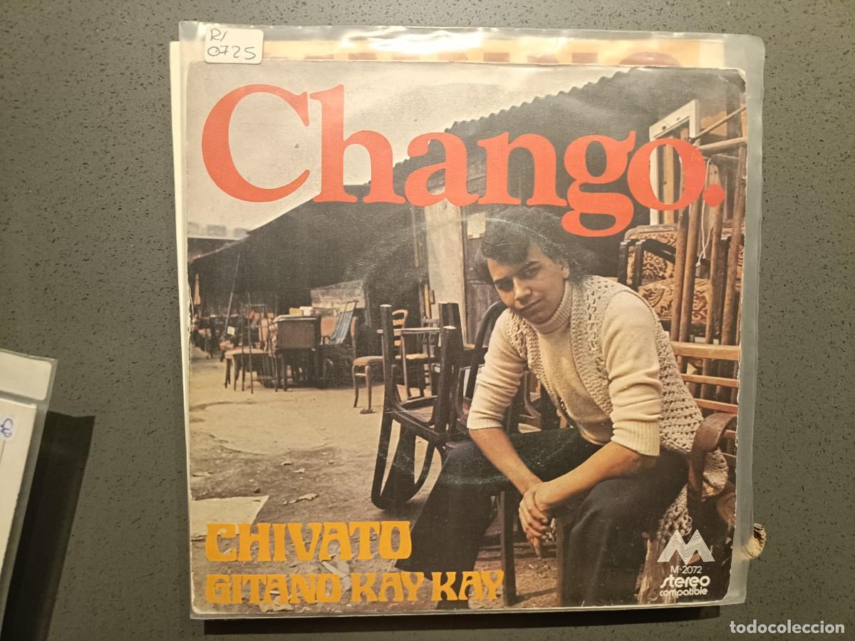 Discos de vinilo: Chango - Chivato / Gitano Kay Kay - Single sello EMI / Odeon 1973