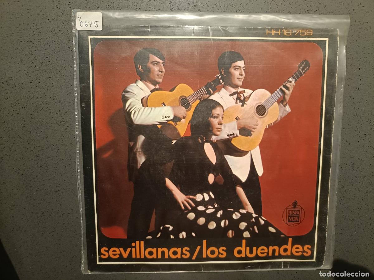 Discos de vinilo: Los Duendes - Sevillanas - EP. sello Hispavox 1971
