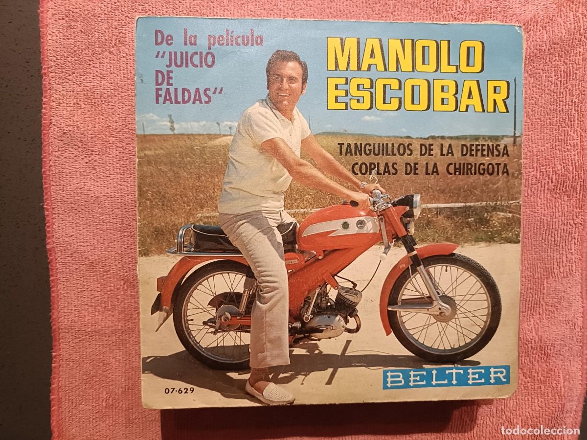 Discos de vinilo: Manolo Escobar - de la Pel&iacute;cula Juicio de Faldas - SIngle sello Belter 1969