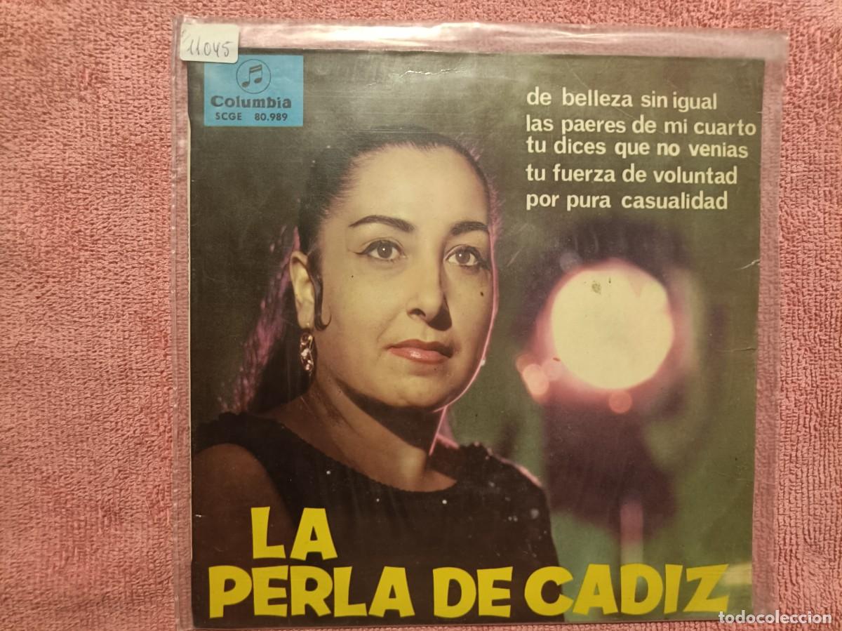 Discos de vinilo: La Pela de C&aacute;diz - De belleza sin igual, Por pura casualidad, ... - EP. sello Columbia 1965
