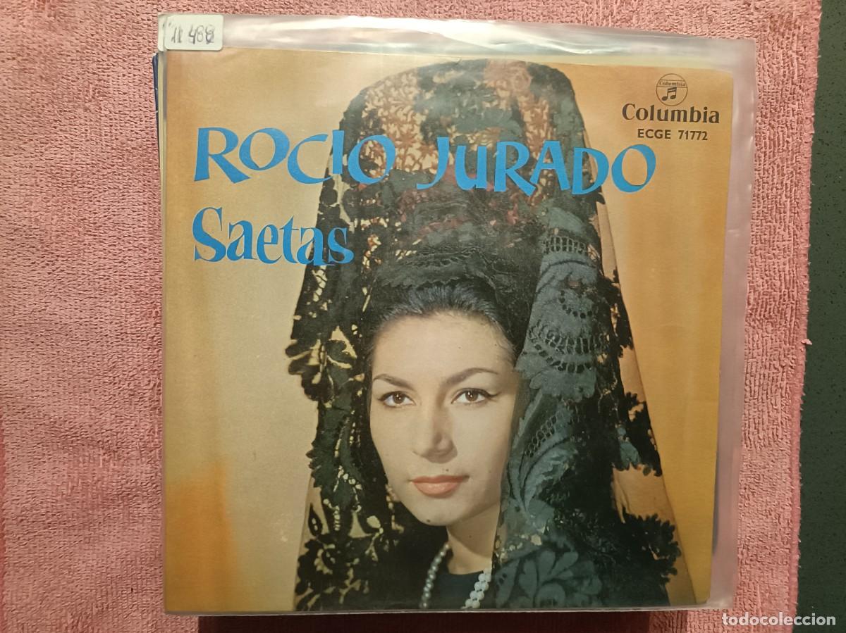 Discos de vinilo: Roc&iacute;o Jurado - Saetas - EP. sello Columbia 1963