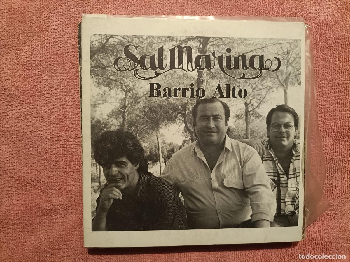 Discos de vinilo: Sal Marina - Barrio Alto / Marcaito - Single Fods Records 1989
