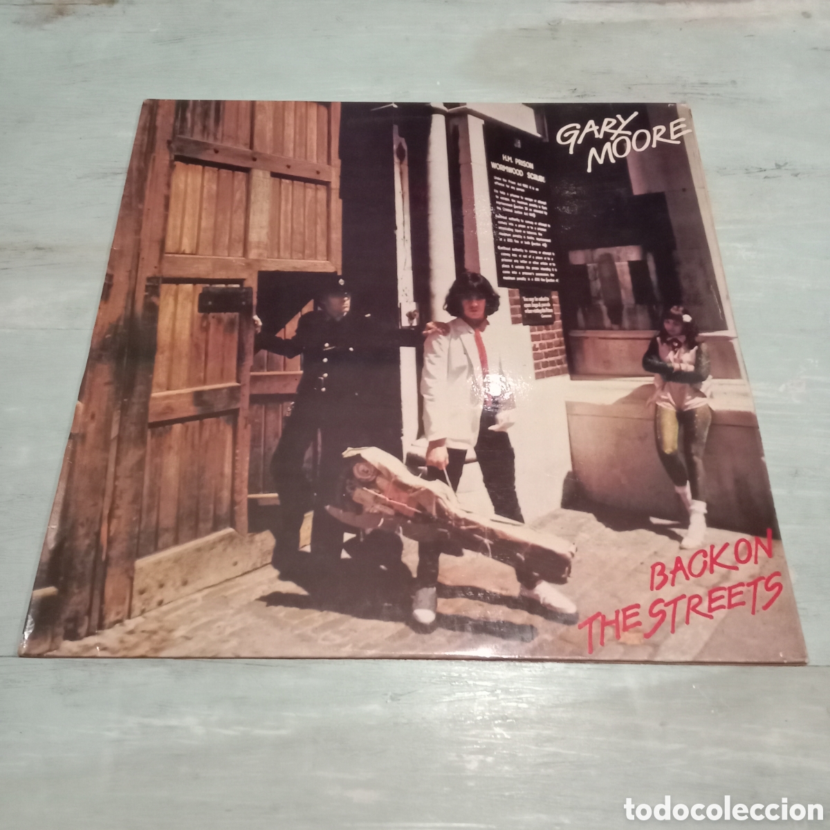 Discos de vinilo: GARY MOORE - BACK ON THE STREETS - LP