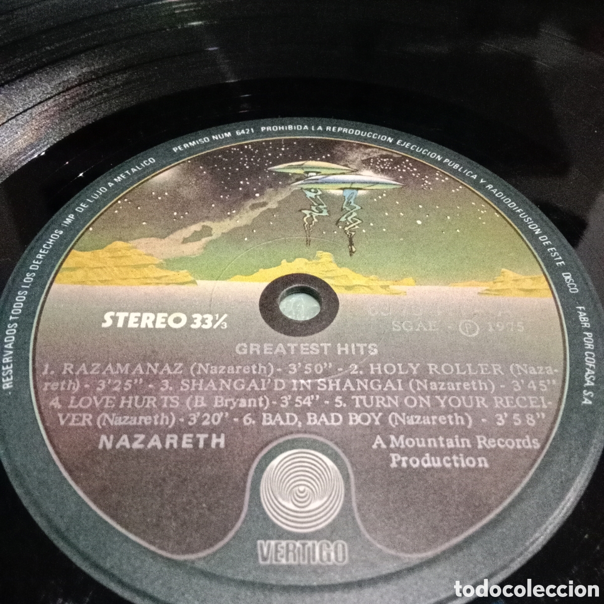 Discos de vinilo: NAZARETH - GREATEST HITS - LP - Foto 4