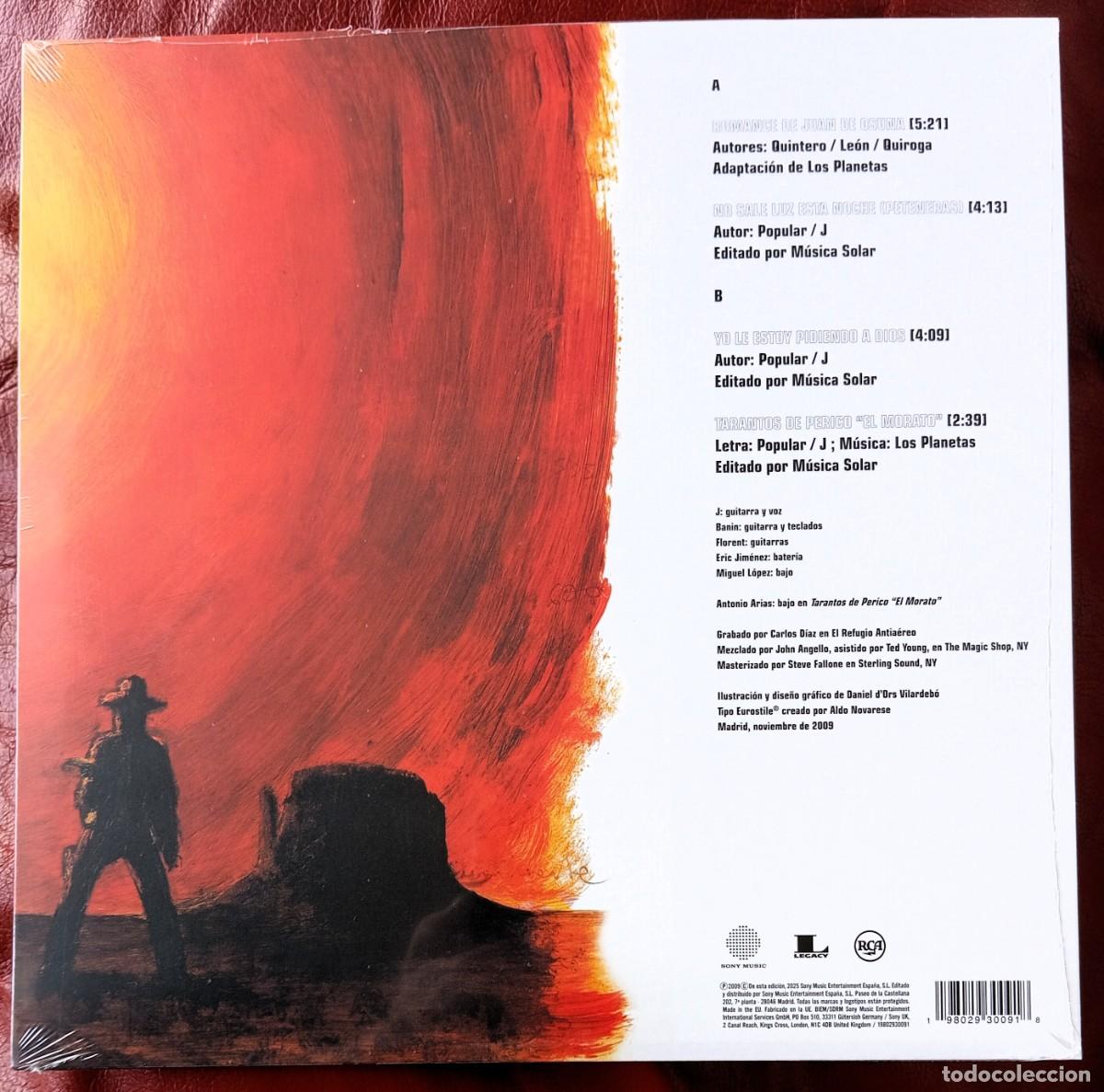 Discos de vinilo: LOS PLANETAS - CUATRO PALOS 12&rdquo; - Foto 2