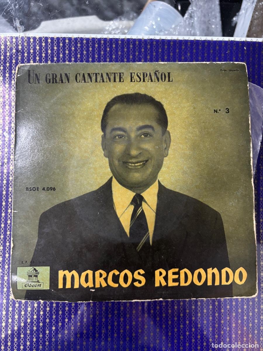 Discos de vinilo: MARCOS REDONDO. UN GRAN CANTANTE ESPA&Ntilde;OL