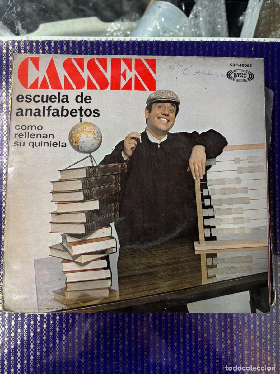 Discos de vinilo: CASSEN ( ESCUELA DE ANALFABETOS... )