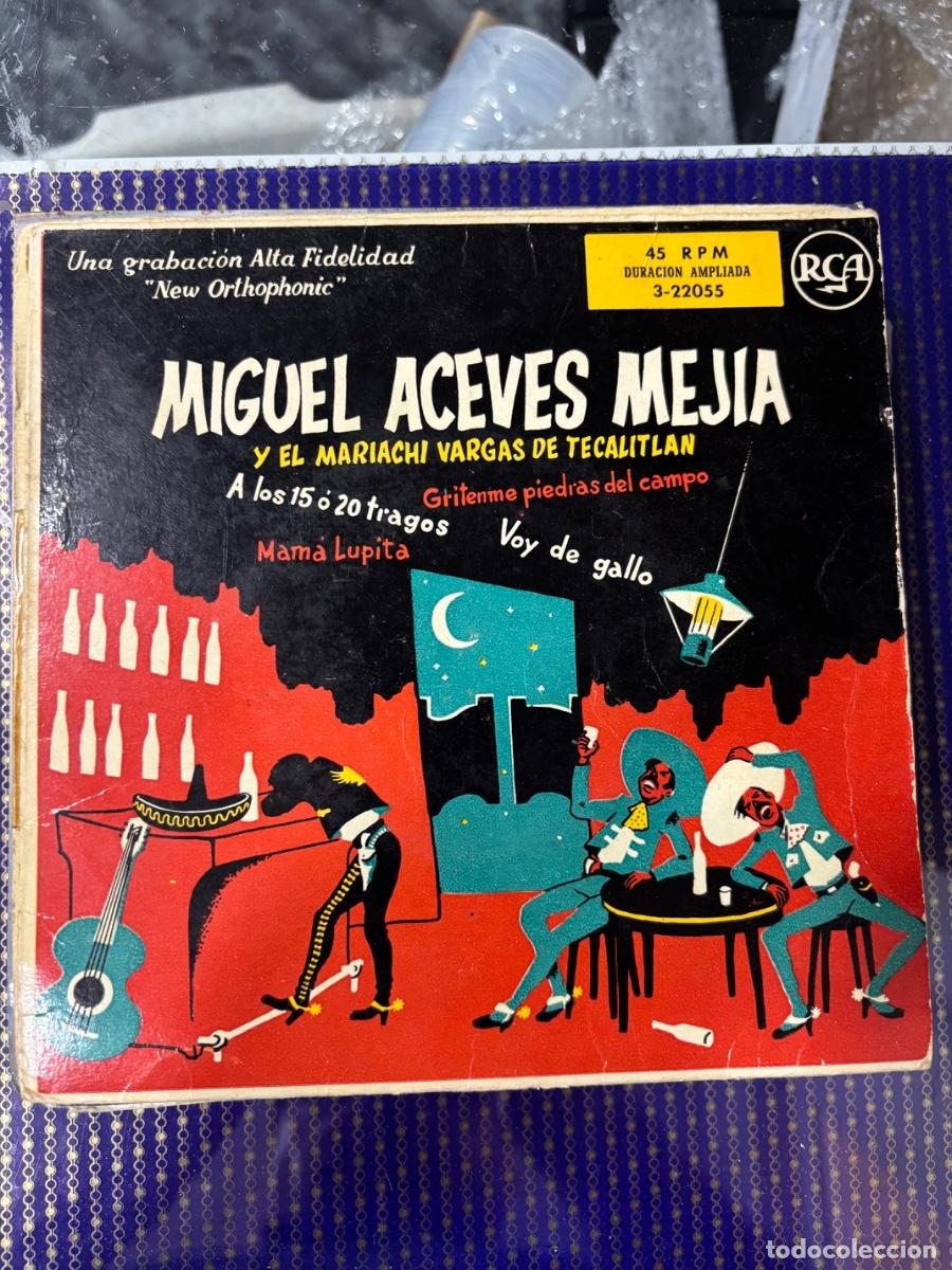 Discos de vinilo: MIGUEL ACEBES MEJ&Iacute;A / A LOS 15 O 20 TRAGOS