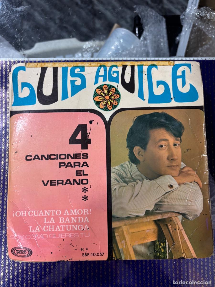 Discos de vinilo: Luis Aguile &ndash; 4 Canciones Para El Verano