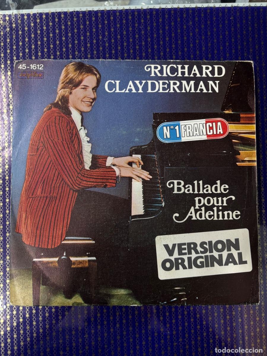 Discos de vinilo: RICHARD CLAYDERMAN // BALLADA POUR ADELINE - Foto 1